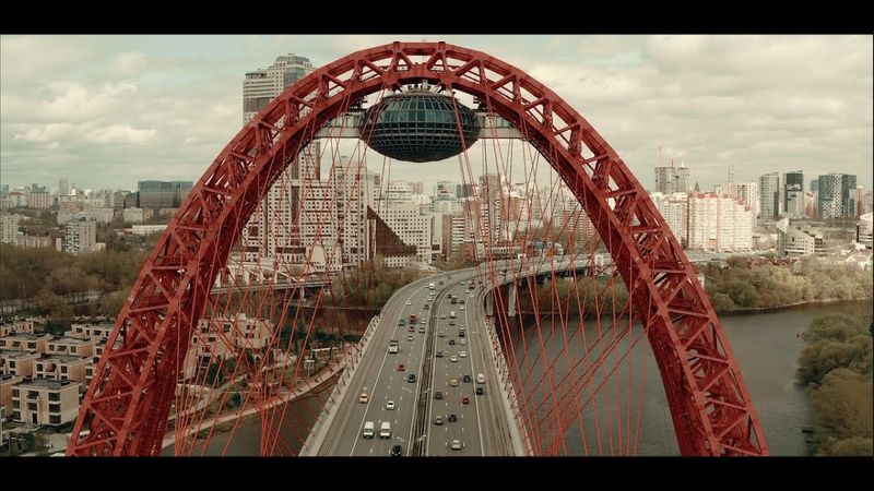 Живописный мост 4k.