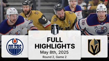 NHL Playoff Highlights | Oilers vs. Golden Knights | Gm 2 | May 08, 2025