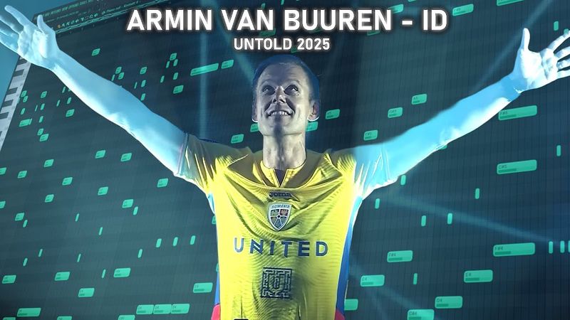 Armin van Buuren - Sonic Samba (ID from UNTOLD Festival 2025); piano melody, fl studio