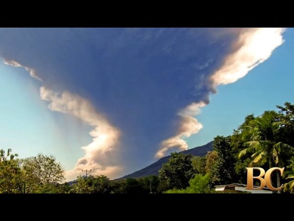 Mount Lewotobi Laki Laki volcano erupts, sending ash cloud 11 miles in the air