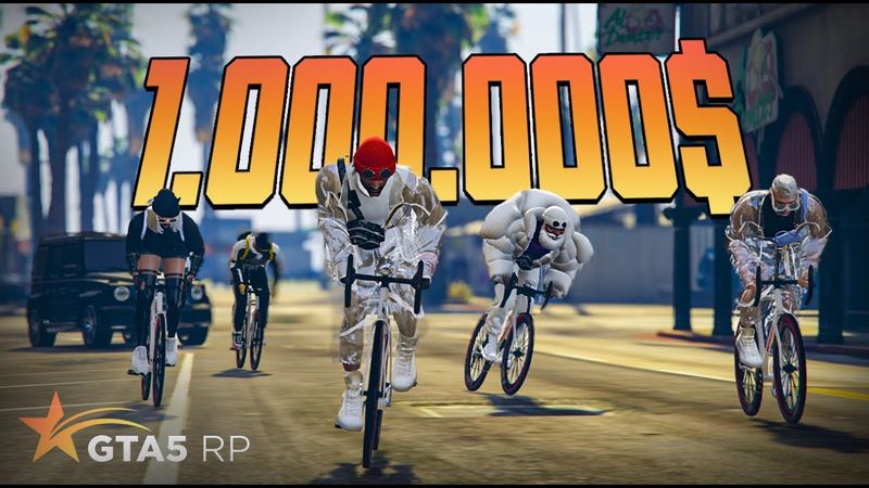 ГОНКА НА МИЛЛИОН ДОЛЛАРОВ. ХИТРЫЕ ЗОЖники В ГТА5РП