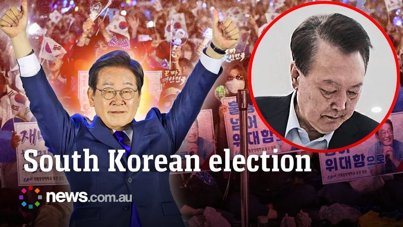 Lee Jae-myung elected South Korean president months after martial law crisis