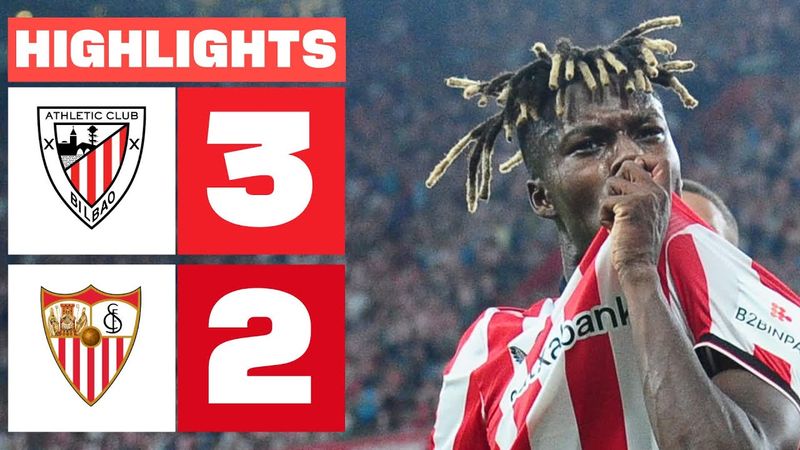 ATHLETIC CLUB 3 - 2 SEVILLA FC | HIGHLIGHTS LALIGA EA SPORTS
