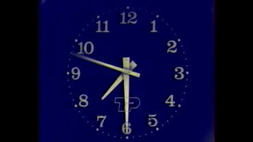 TVP (TP) Polish TV Clock (7:30) (1976-1991)