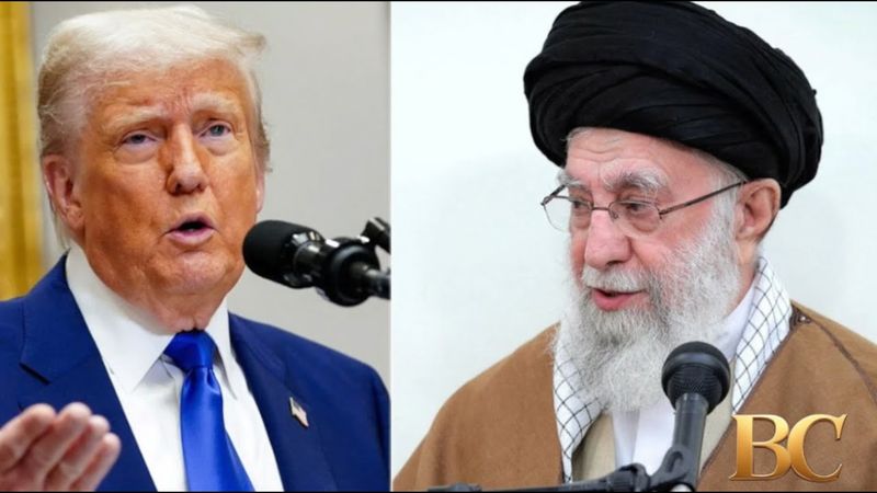 Trump claims U.S. won’t let Iran enrich uranium under nuclear deal