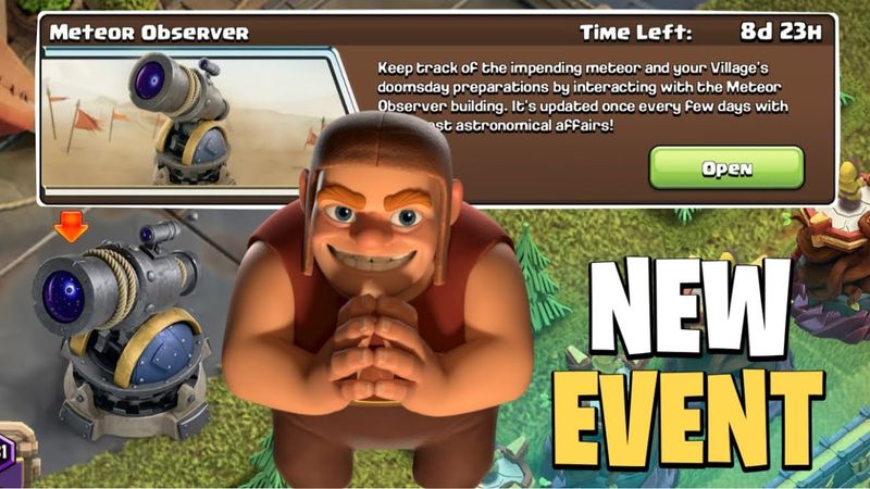 NEW EVENT! Meteor Observer FULLY EXPLAINED | Clash of Clans