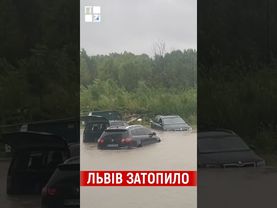 Львів затопило після сильної зливи
