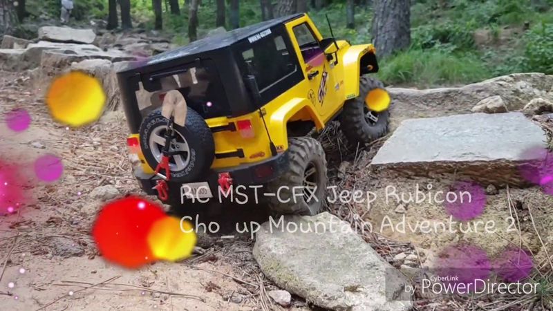 RC MST CFX Jeep Rubicon Cho_up Mountain Adventure 2