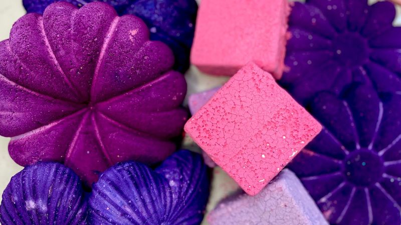 Shades of Purple reforms and pasted Blocks | Oddly Satisfying-| Pebbles Play