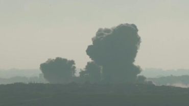 Large plumes of smoke rise over northern Gaza amid ongoing Israeli operations | AFP