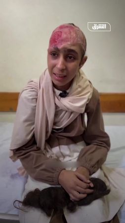 وجه آخر من مآسي الحرب على غزة.. قصف إسرائيلي يدمر أحلام طفلة فلسطينية...