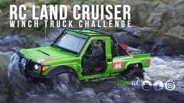 E3S-RC Land Cruiser 70 | Rc Trailer | RC Scale | RC Adventure | RC Winch Challenge