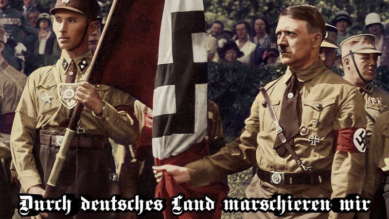 Durch deutsches Land marschieren wir (SA Marschiert) [German + English Lyrics]