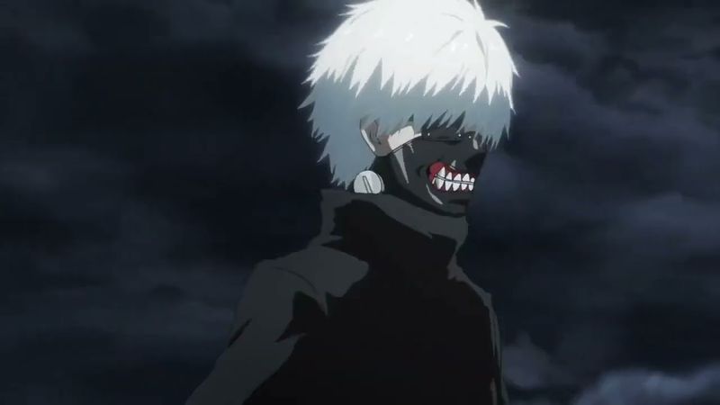 kaneki put on mask ( Tokyo Ghoul )