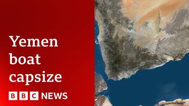 Dozens of people die in boat capsize off Yemen | BBC News