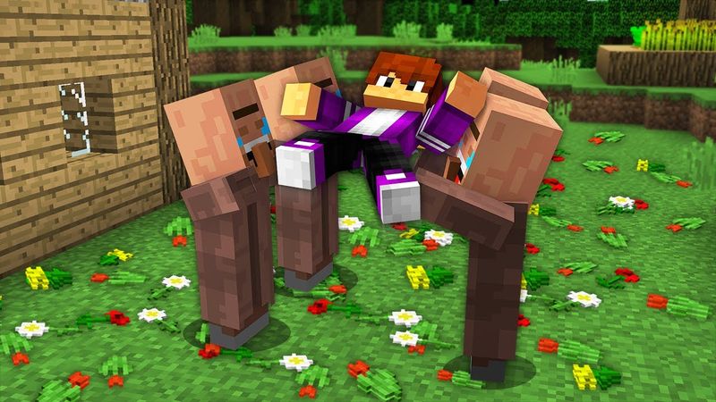 Я СПАС ВСЕХ ЖИТЕЛЕЙ В МАЙНКРАФТ