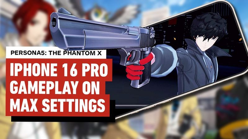 Persona5: The Phantom X Gameplay on iPhone 16 Pro at Max Settings (60fps)