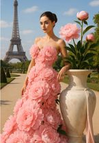 Happy Thursday 💐🌺🌷🌸🌻. #aifashion #aiartwork #flowerchallenge 