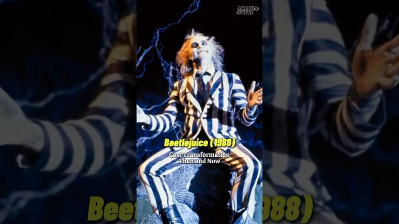 Beetlejuice (1988) - Amazing Cast Transformation Then and Now
