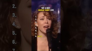 Top 8 Best Mariah Carey Live #MariahCarey #music #live #myall #emotions #80s #2000s