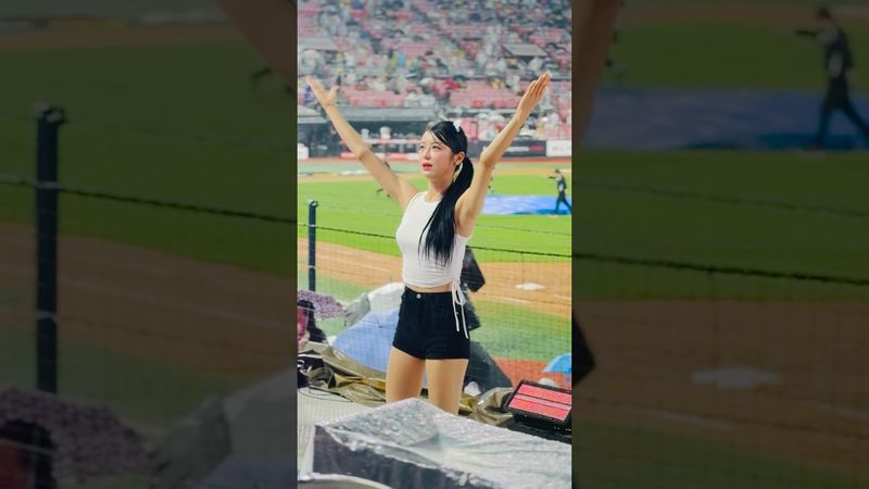 워터페스티벌 미리 연습 #신세희 #신세희치어리더#ktwiz#kt위즈 #kt위즈치어리더