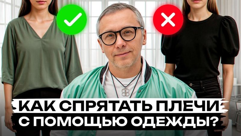 Правильные сочетания для фигуры треугольник! / Как спрятать плечи с помощью одежды?