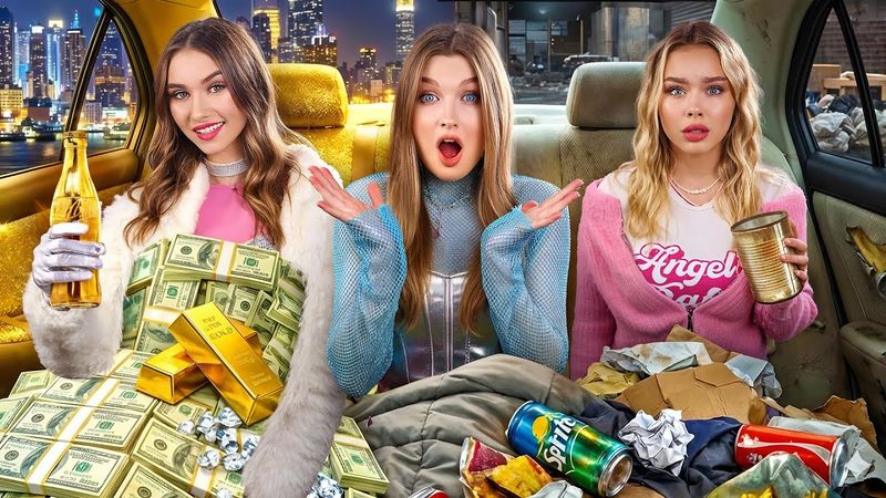 Миллиардерша vs Бездомная Девушка! Кто Устроит Лучший День Рождения?