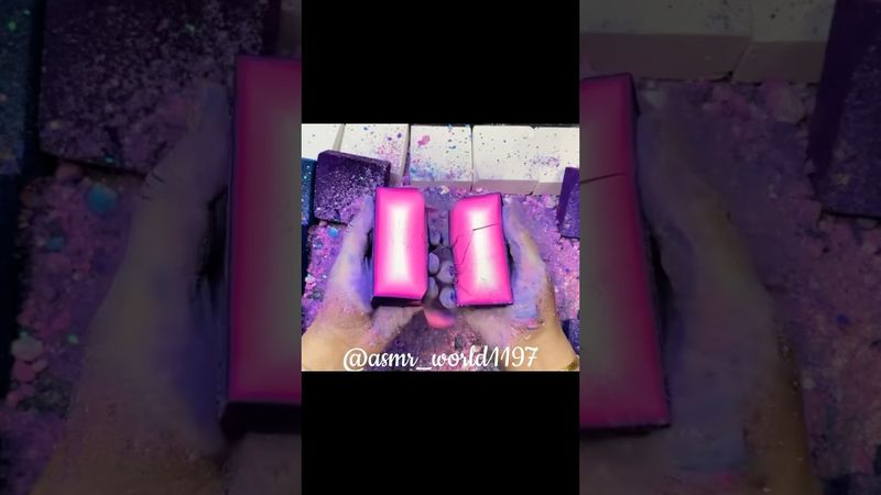 Brilliantly Dyed #relax #crushingtime #slime #oddlysatisfying #satisfying #soap