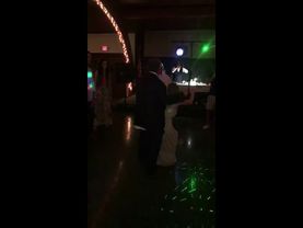 Father of the bride loses his pants at the reception!