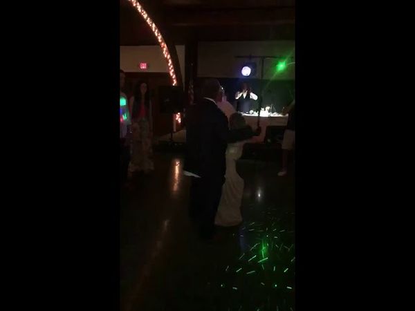 Father of the bride loses his pants at the reception!