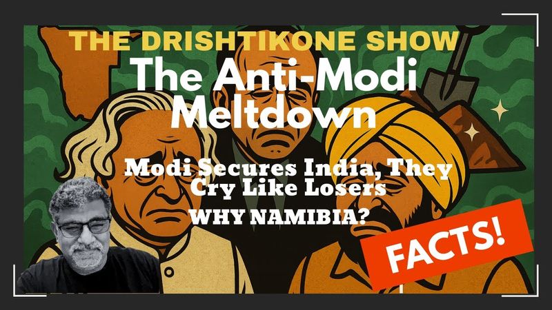 O colapso dos que odeiam Modi: Modi protege a Índia, eles choram como perdedores