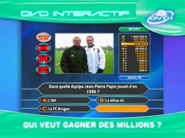 Qui Veut Gagner Des Millions? 4e edition DVD - Perdre et Gagnez le Million