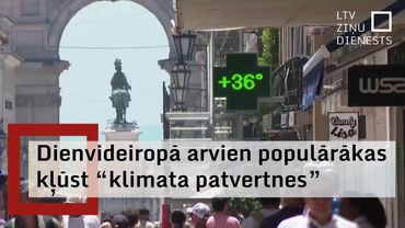 Kā risinājumu karstuma viļņiem Eiropā piedāvā izveidot "klimata patvertnes"