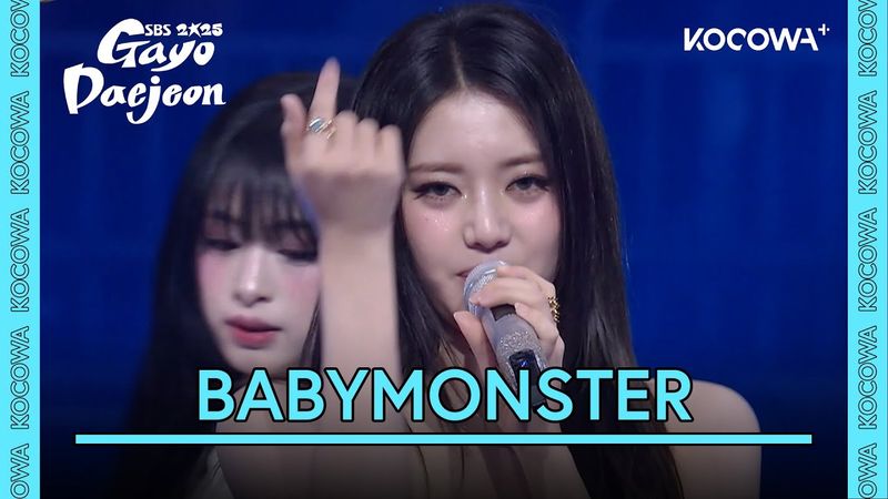 BABYMONSTER - We Go Up | 2025 SBS Gayo Daejeon | KOCOWA+ ESPAÑOL