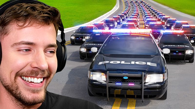 Scappa da 50 poliziotti e vinci 100.000$