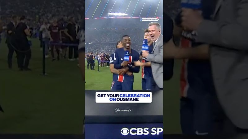 Ousmane Dembele AMBUSHED By PSG Teammates!🤣 | UCL Today | CBS Sports Golazo