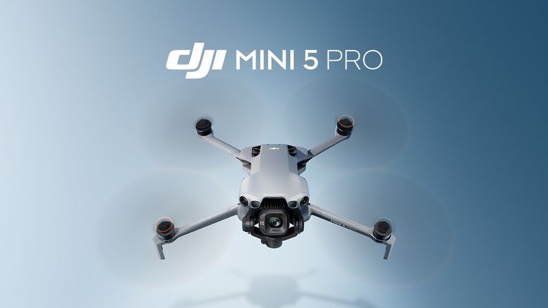 Meet DJI Mini 5 Pro - All-In-One 1-Inch Large CMOS Mini Camera Drone