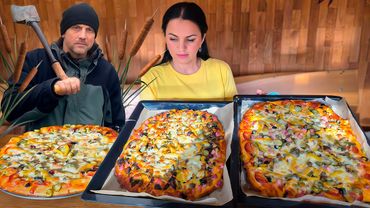 Жизнь на лесной усадьбе. Пруд теперь станет оазисом. Деревенская пицца всем итальянцам назло