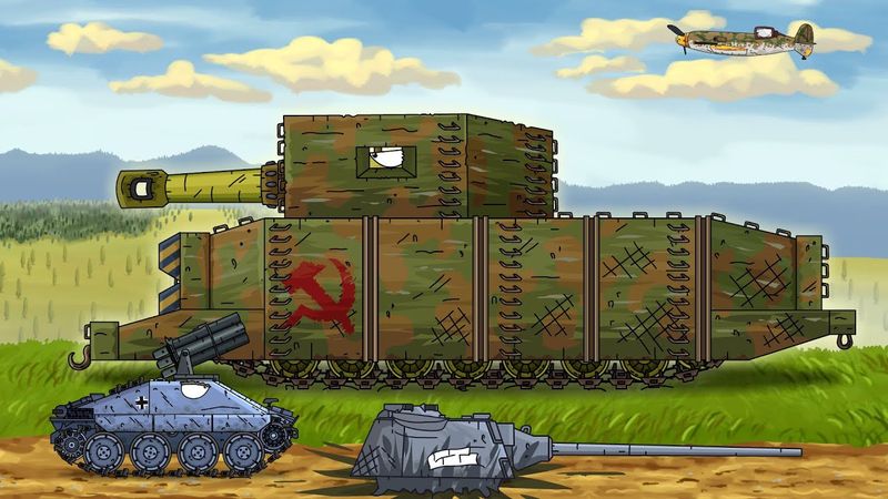 Миссия Бетонного монстра - Мультики про танки