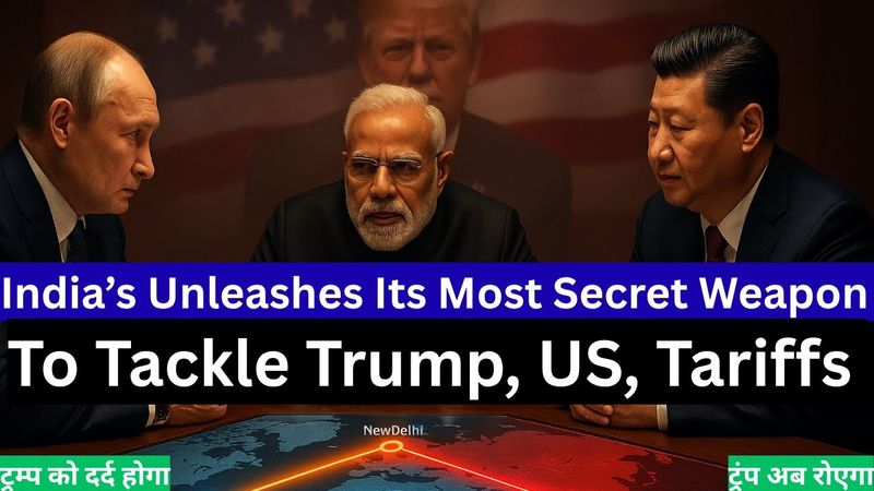 India’s Unleashes Its Most Secret Weapon | To Tackle Trump, US, Tariffs | ट्रंप अब रोएगा