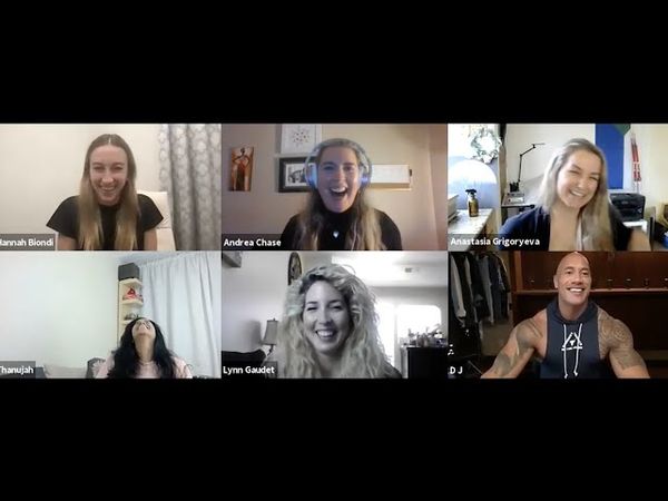 Dwayne The Rock Johnson Surprises Canadian Teremana Tequila Fans on Zoom