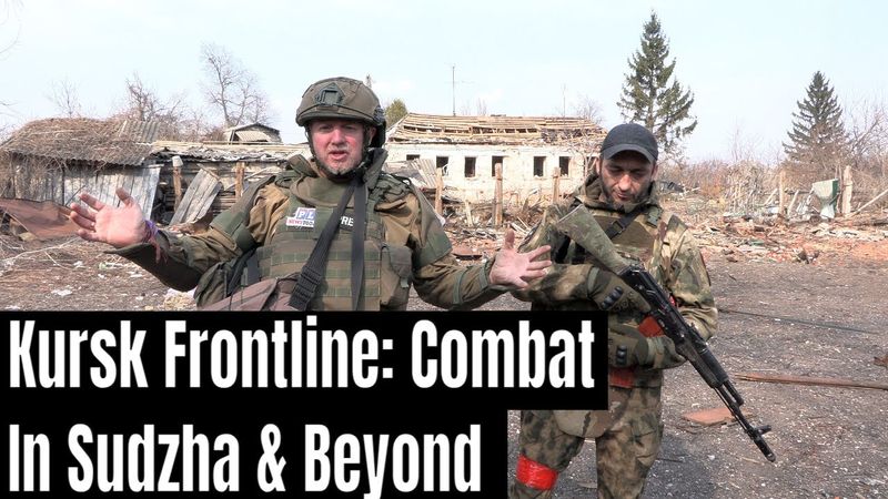 Kursk Russia Frontline: Combat In Sudzha & Beyond Near Sumy Ukraine