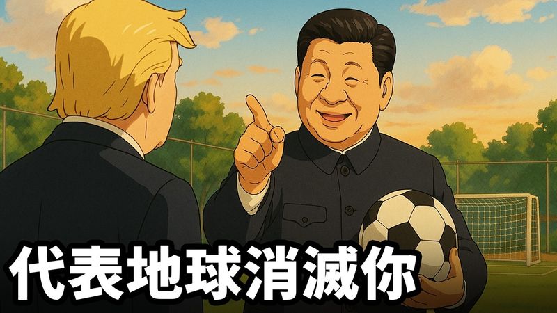 中美領導人終於分出勝負了｜AI惡搞動畫