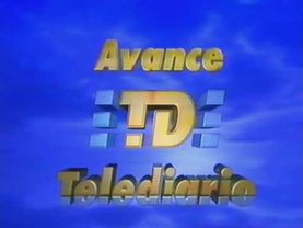 Cabecera Avance Telediario (Febrero 1990) TVE1