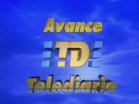Cabecera Avance Telediario (Febrero 1990) TVE1