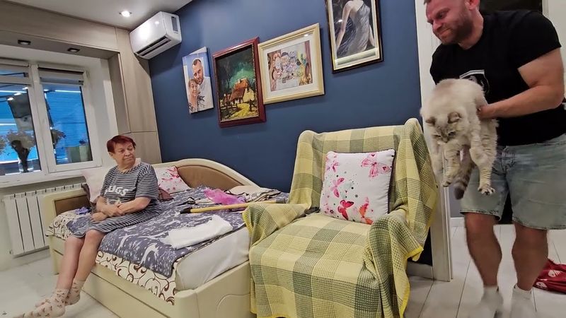 Проведал маму и Надю