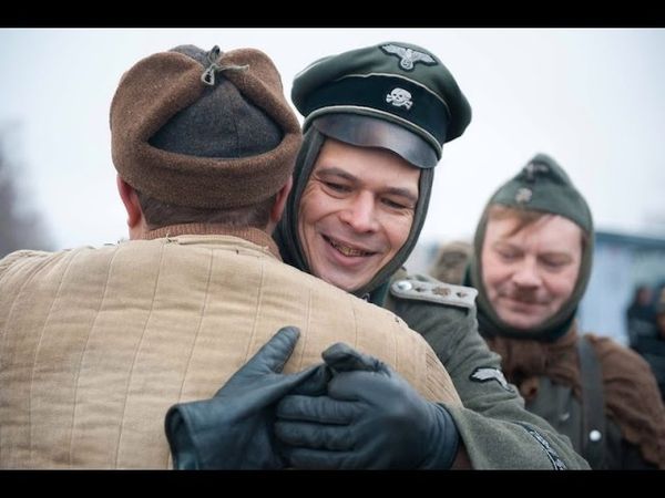 28 панфиловцев. Реконструкция в Дубосеково