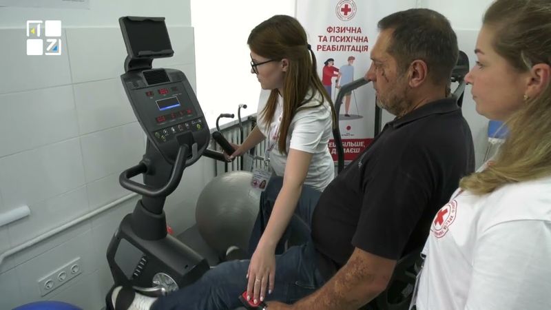 У Жидачеві відкрили реабілітаційний простір Українського Червоного Хреста