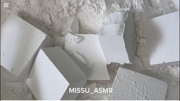 Soft and  crunchy gym chalk/Satisfying ASMR/Sleep Aid Oddly