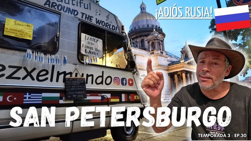 🇷🇺 Санкт-Петербург оставил нас безмолвными 😍 | Последние дни путешествия по России на кемпере 🚐S3E30